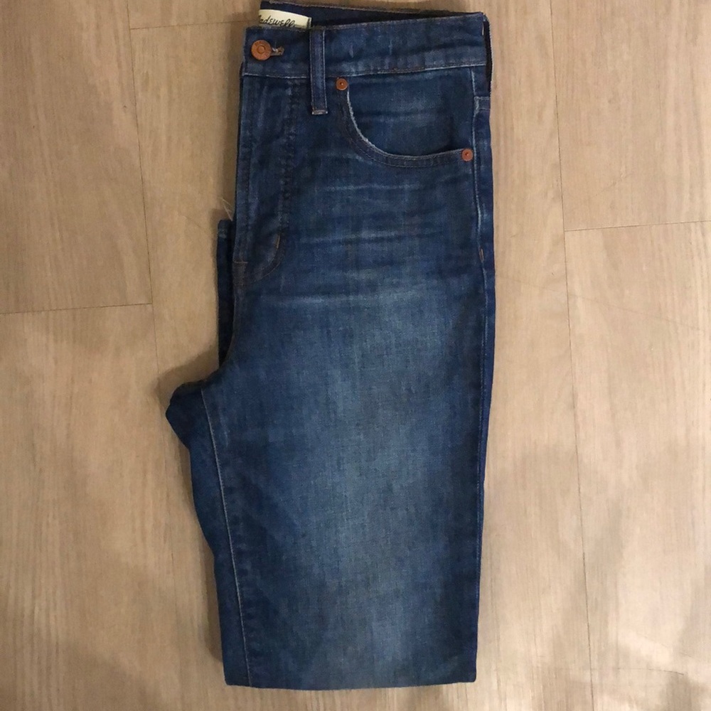 Madewell Perfect Vintage Crop Jean in Bellbrook wash: Comfort Stretch Edition